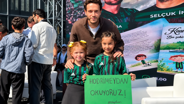 Kitap Fuarı’nda Kocaelispor rüzgarı: Selçuk İnan ve futbolcular minik taraftarlarla buluştu
