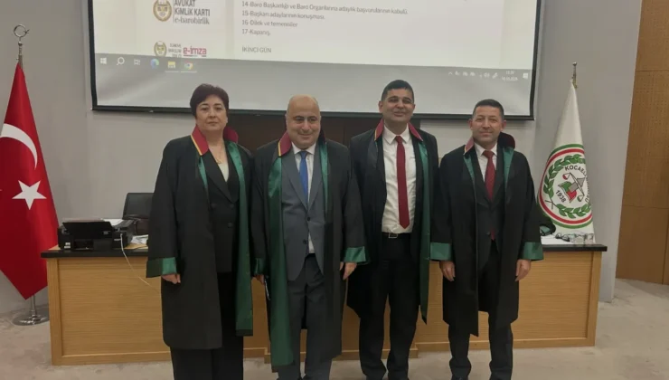 Kocaeli Barosunda seçim heyecanı! 4 aday başkanlık için yarışıyor
