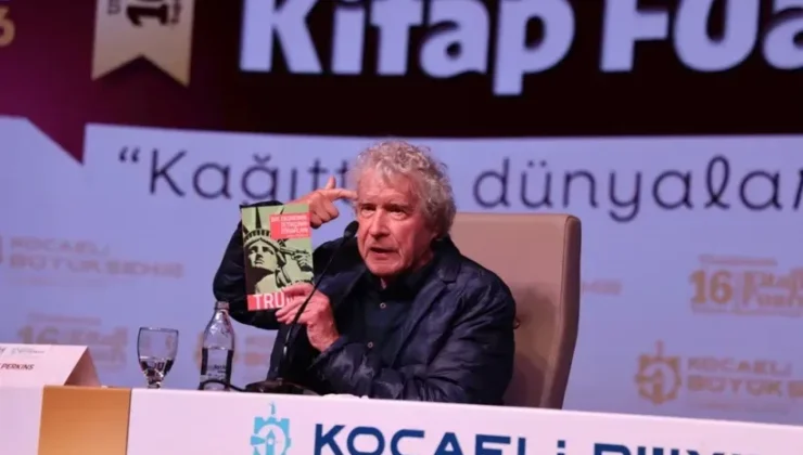 Kocaeli Kitap Fuarı’na damga vurdu! Dünyaca ünlü yazar küresel düzeni eleştirdi