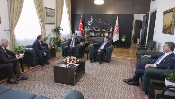 Kocaeli heyeti Ankara’da Özgür Özel ile buluştu