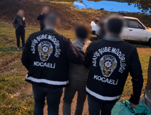 Kocaeli’de 33 yıl 4 ay hapis cezasıyla aranan şüpheli yakalandı!