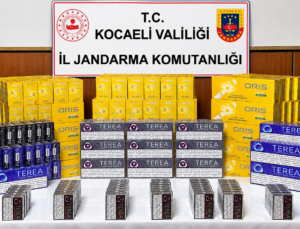 Kocaeli’de Kaçakçılık Operasyonu: 1 Milyon 150 Bin TL Değerinde Ürün Ele geçirildi