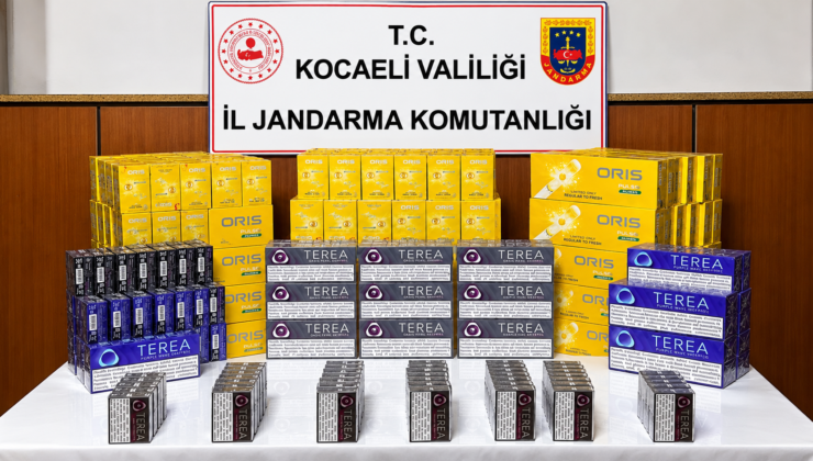 Kocaeli’de Kaçakçılık Operasyonu: 1 Milyon 150 Bin TL Değerinde Ürün Ele geçirildi