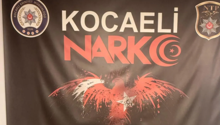 Kocaeli’nin 1 haftalık uyuşturucu bilançosu!