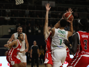 Körfez Basket Avrupa’da Gücünü Gösterdi: Elan Chalon’u 74-65 Mağlup Etti