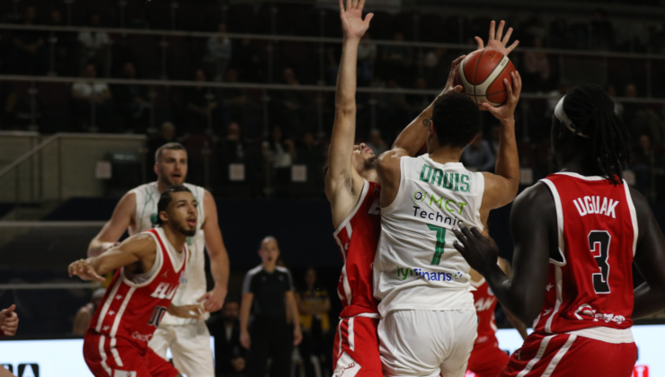 Körfez Basket Avrupa’da Gücünü Gösterdi: Elan Chalon’u 74-65 Mağlup Etti