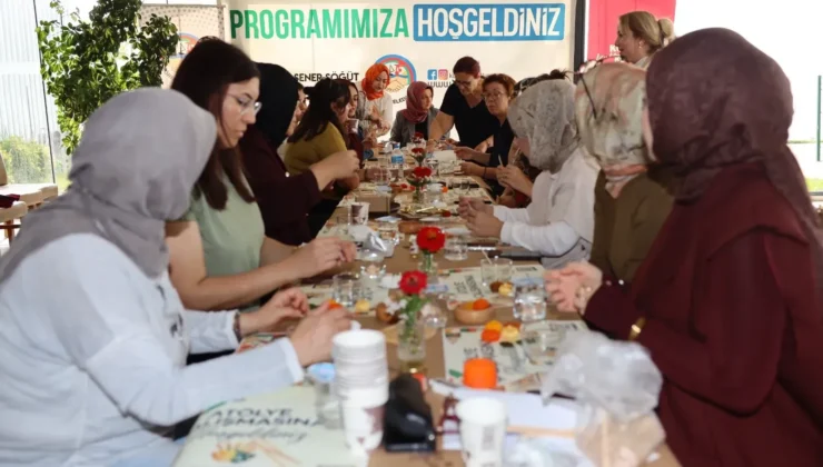 Körfez’de kadınlar mum yapım atölyesinde bir araya geldi