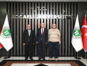 Recep Durul’dan Rektör Cantürk’e ziyaret