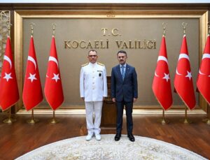 Tuğamiral Afacan’dan Vali Aktaş’a ziyaret