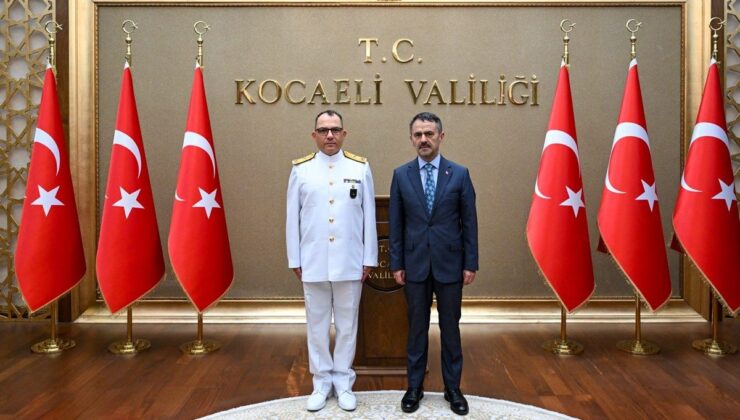 Tuğamiral Afacan’dan Vali Aktaş’a ziyaret