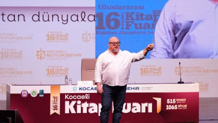 Tuna Tüner Kocaeli Kitap Fuarı’nda ilişkilere dair dikkat çeken mesajlar verdi